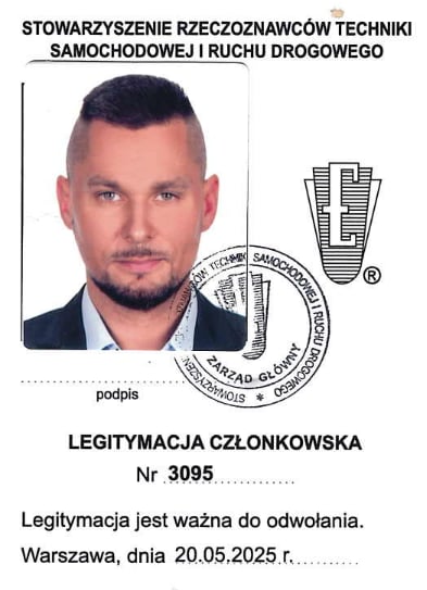 Certyfikat rzeczoznawcy samochodowego